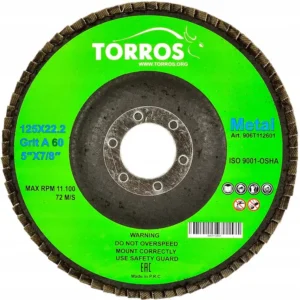 Tarcza listkowa 125 Torros ścierna ściernica 125mm P60