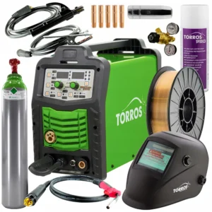 Spawarka Migomat Torros MIG200 Puls, 3 w 1, synerg M2004 Zestaw 4