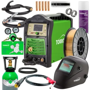 Spawarka migomat Torros MIG200 Synergia Puls 3w1 LCD M2008 Zestaw 4
