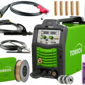 Spawarka Migomat MIG200 Puls Synergia, MIG-MMA-TIG M2004 Zestaw 2